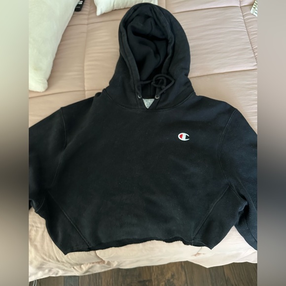 Champion Cropped Hoodie - Picture 2 of 4